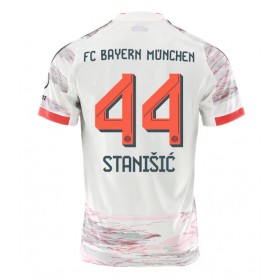 Pánské fotbalový oblečení Bayern Munich Josip Stanisic #44 Venkovní košile 2025-26 Krátkým Rukávem